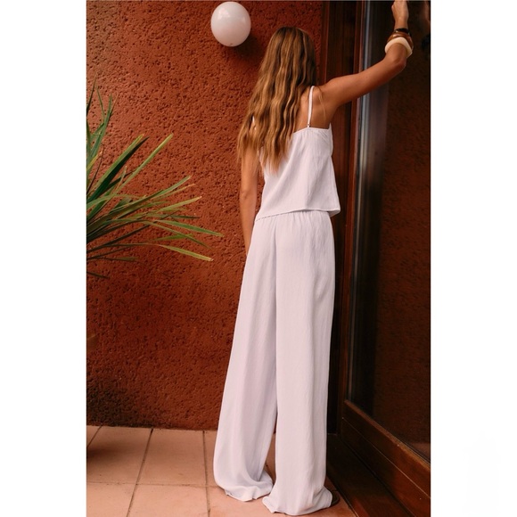 ZARA SATIN EFFECT TOP WITH BOW - Picture 3 of 5